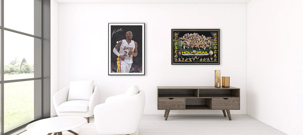 Support Your Favourite Sports Team With a Memorabilia Mural - WALL TO WALL PRINTS + MORE