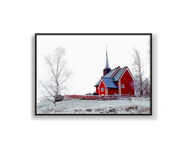 Red Church Landscape