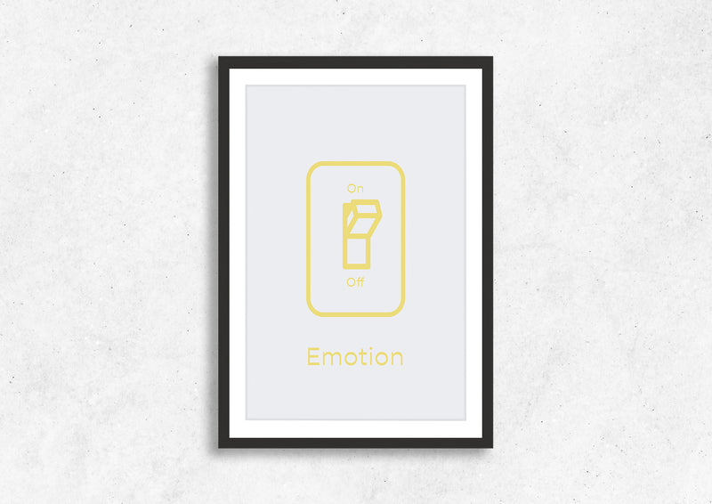 Emotional Switch Framed Wall Art #2