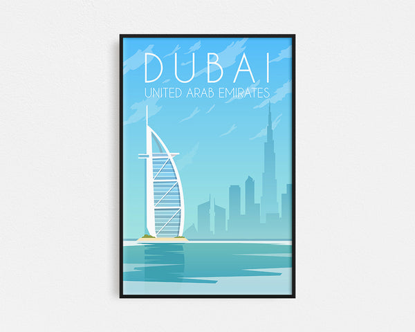 Travel Series - Dubai Framed Wall Art