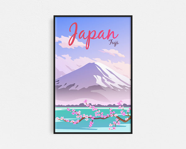 Travel Series - Japan Fuji Framed Wall Art