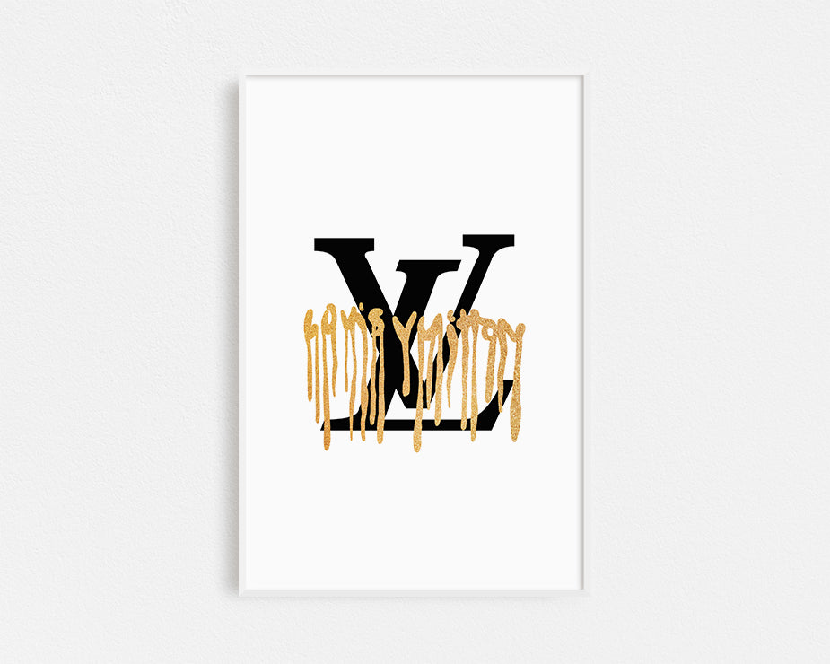 Louis Vuitton Lv Drip Logo - 2 For Sale on 1stDibs