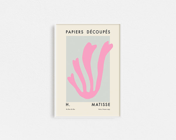 Poster Hub - Matisse Cutout Pink