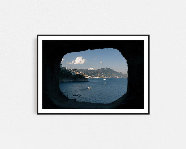 Amalfi Cave Framed Wall Art