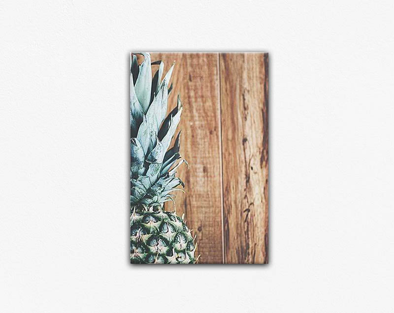 Half Pineapple Canvas Print
