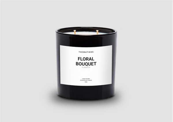 Floral Bouquet Scented Candle