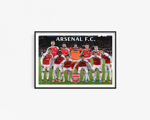Arsenal Team Framed Wall Art