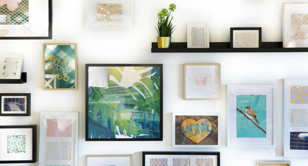 4 Tips to Creating a Stunning Gallery Wall at Home - WALL TO WALL PRINTS + MORE