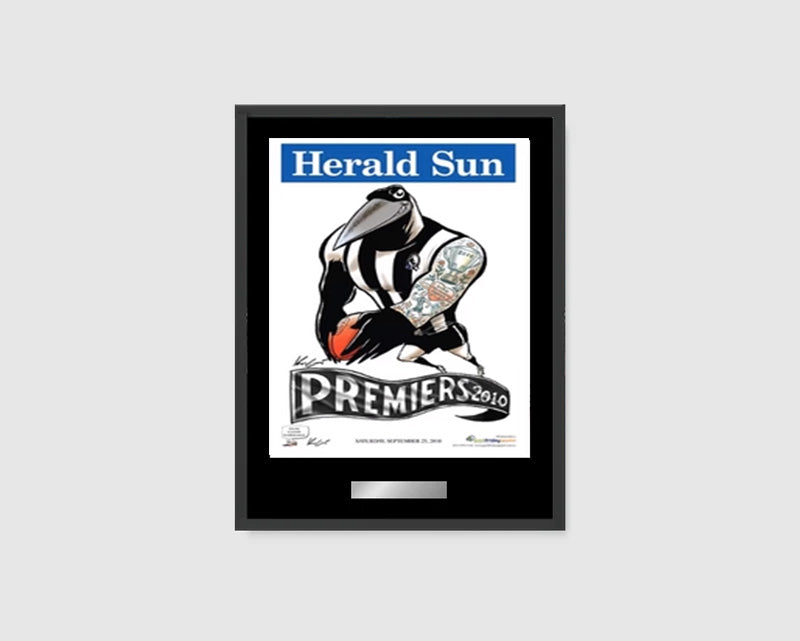 2010 Herald Sun premier print