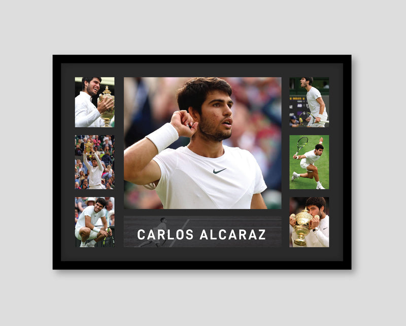 Carlos Alcaraz - Tribute Frame