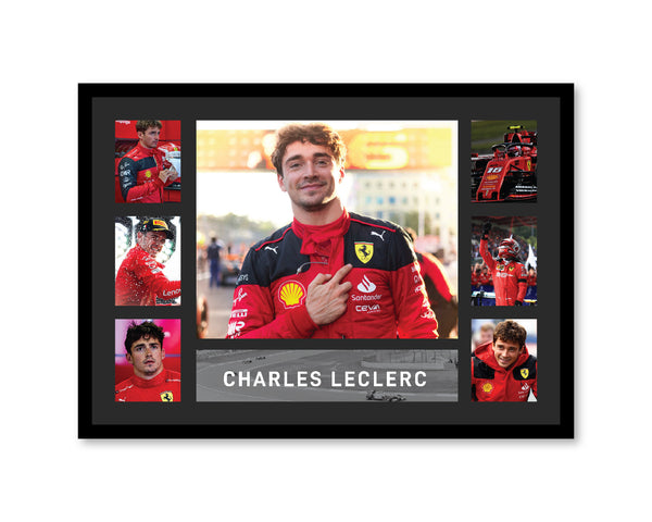 Charles Leclerc 2024 - Tribute Frame