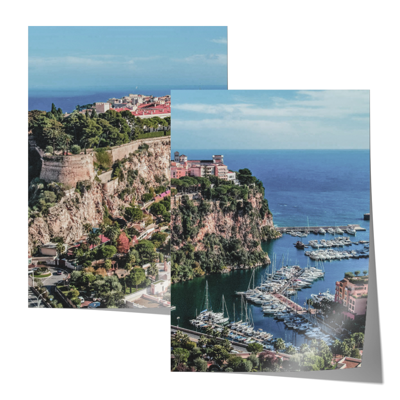 Monaco Set Includes Two Prints