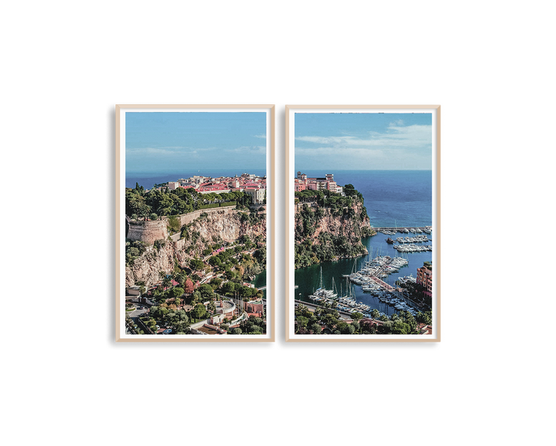 Monaco Set Includes Two Prints