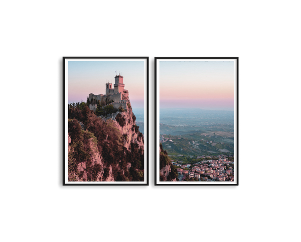 San Marino Set Includes Two Prints