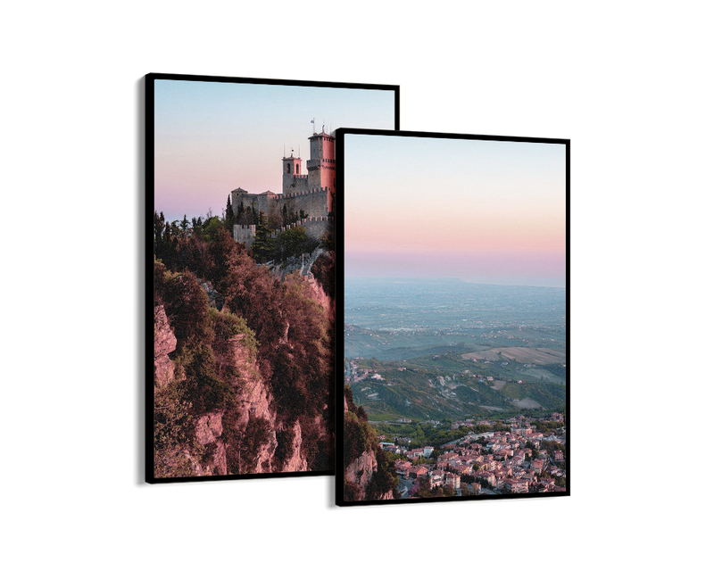 San Marino Set Includes Two Prints