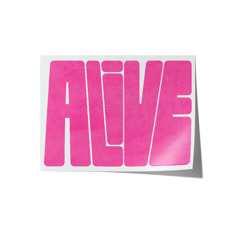 Alive Horizontal