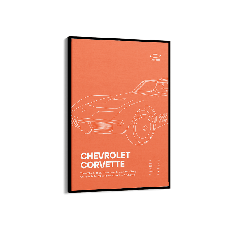 Chevrolet Corvette 02 Orange