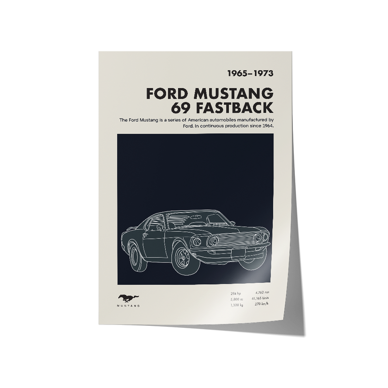 Ford Mustang 69 Fastback 01