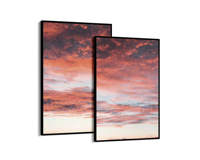 Evening Sky Set Includes Two Prints