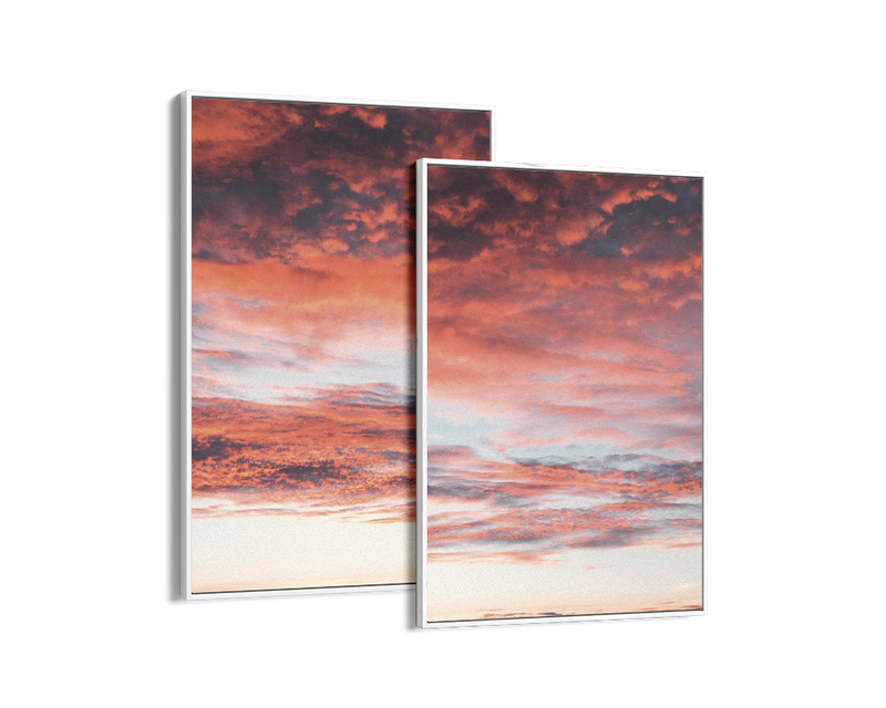 Evening Sky Set Includes Two Prints