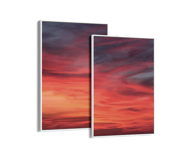 Late Sunset Set Includes Two Prints