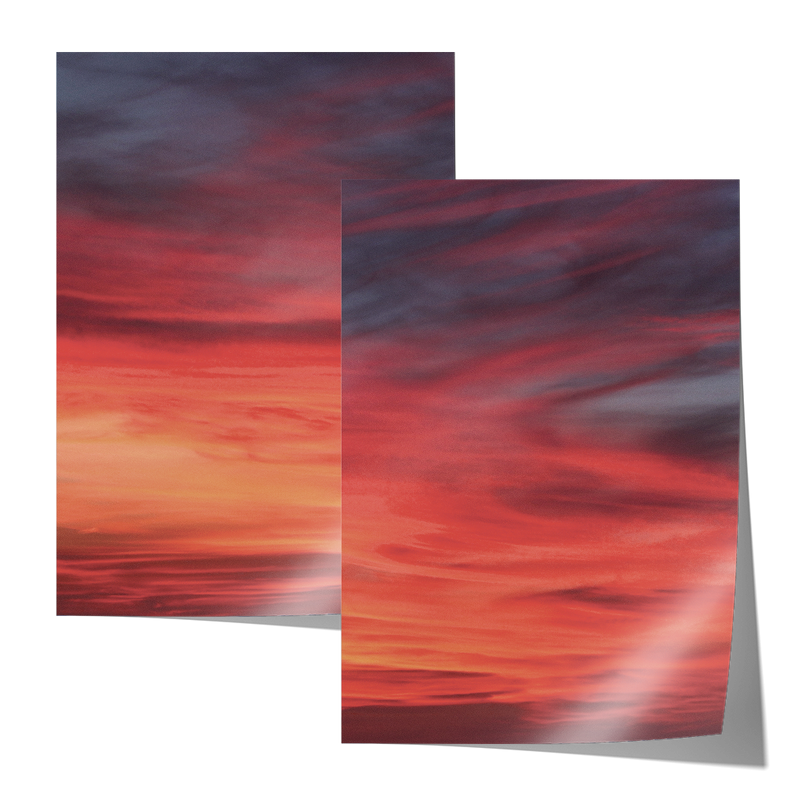 Late Sunset Set Includes Two Prints