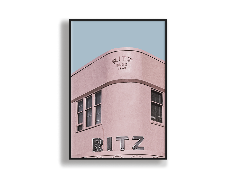 The Ritz Perth Artwork Ritz Portrait - Modern Wall Art Australia