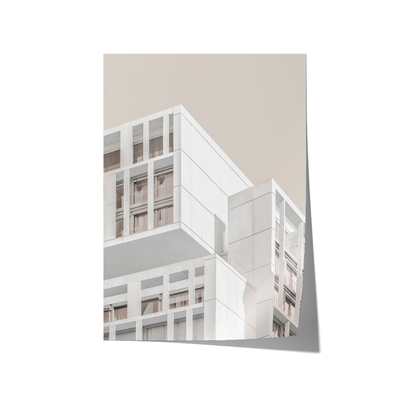 White Building Portrait