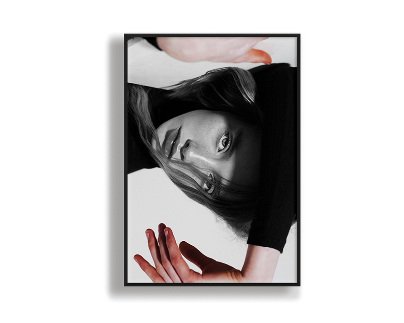 Model Art Portrait Colored