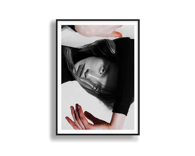 Model Art Portrait Colored