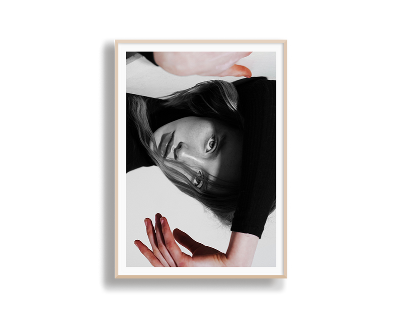 Model Art Portrait Colored