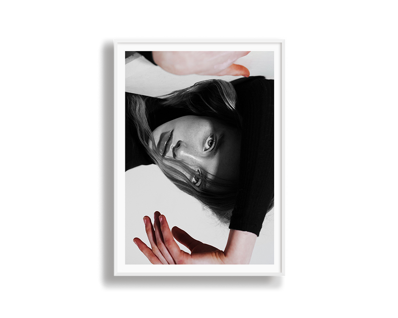 Model Art Portrait Colored