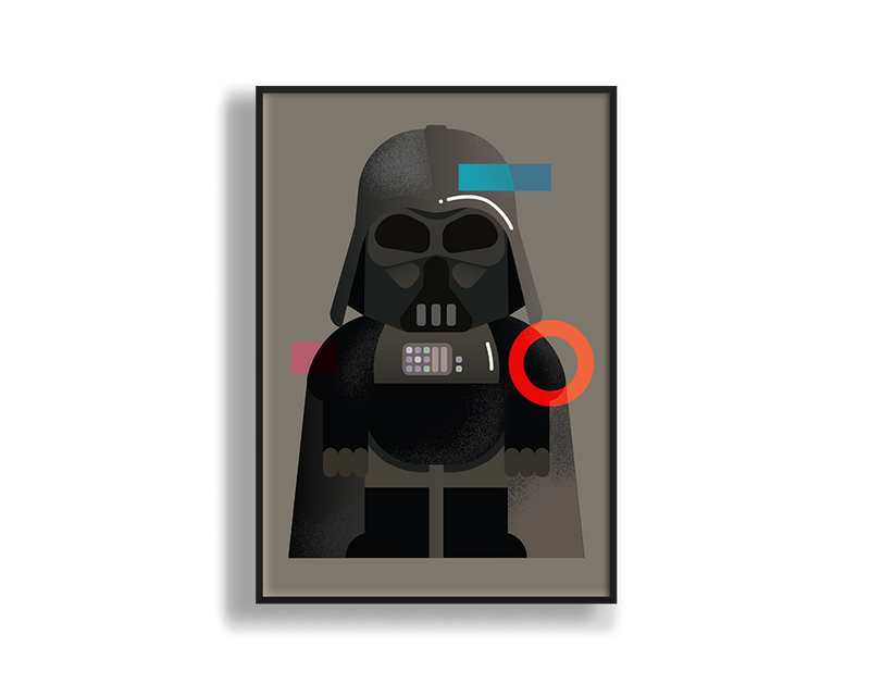 Graphic Darth Vader (May The 4th Special)