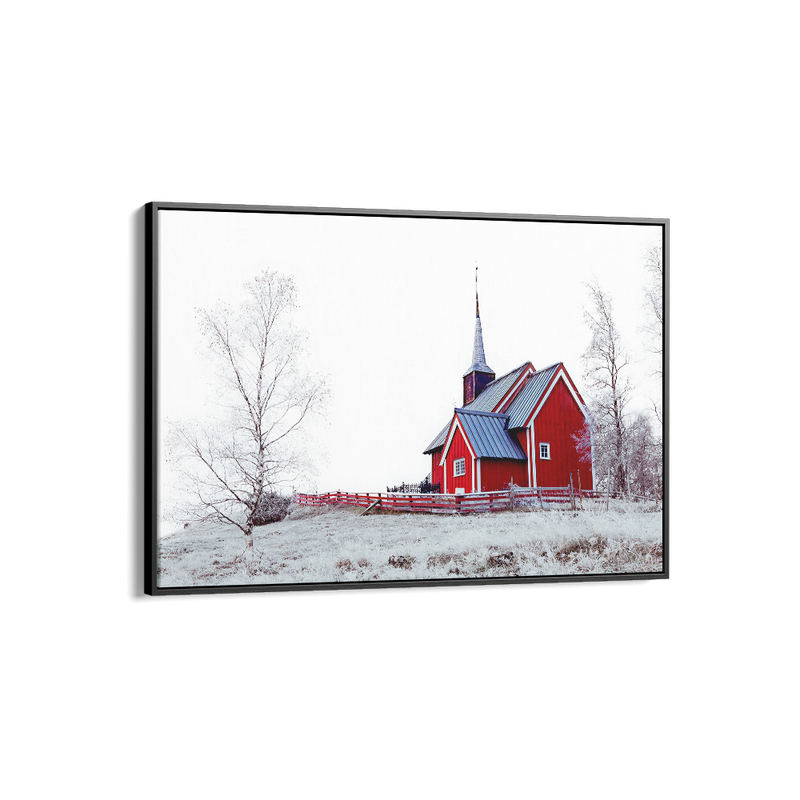 Red Church Landscape