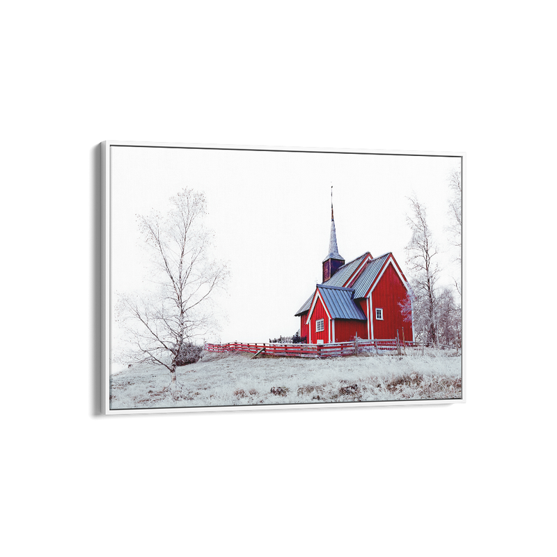 Red Church Landscape