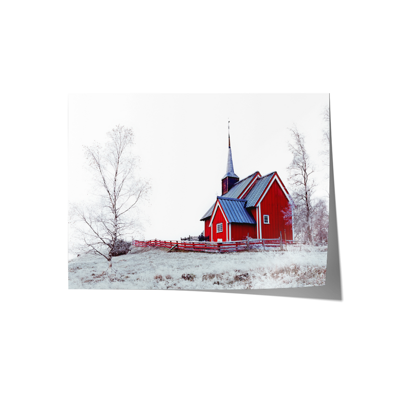 Red Church Landscape
