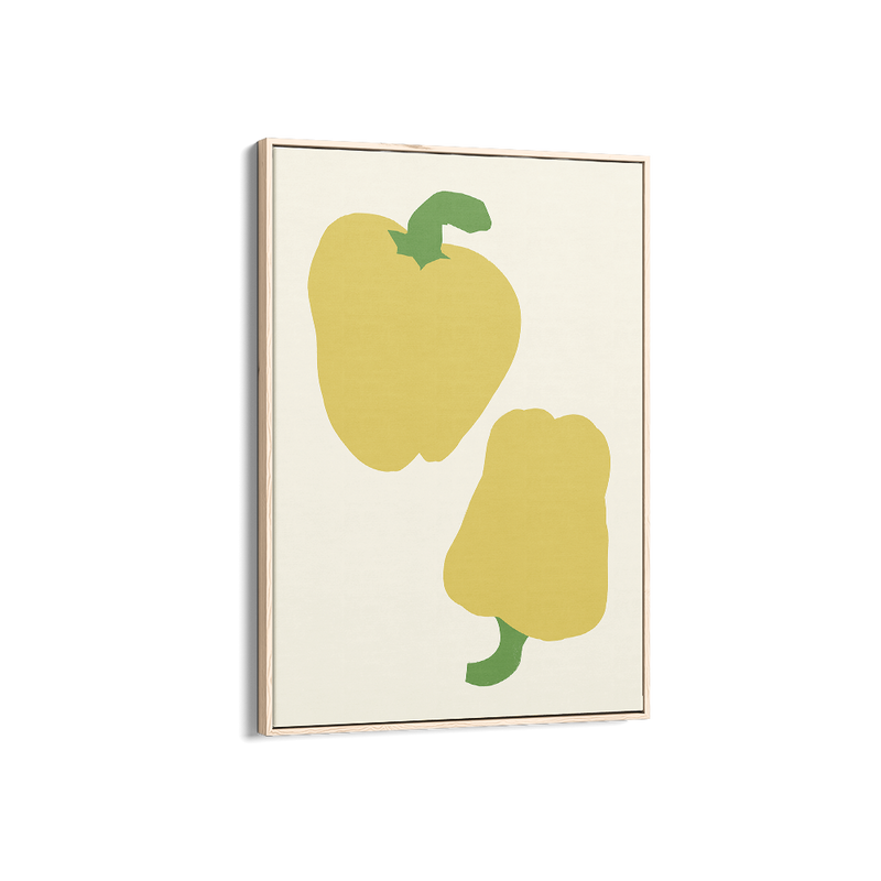 Yellow Paprikas Portrait