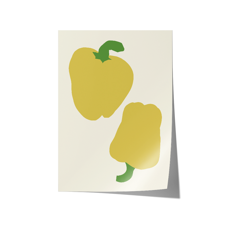 Yellow Paprikas Portrait