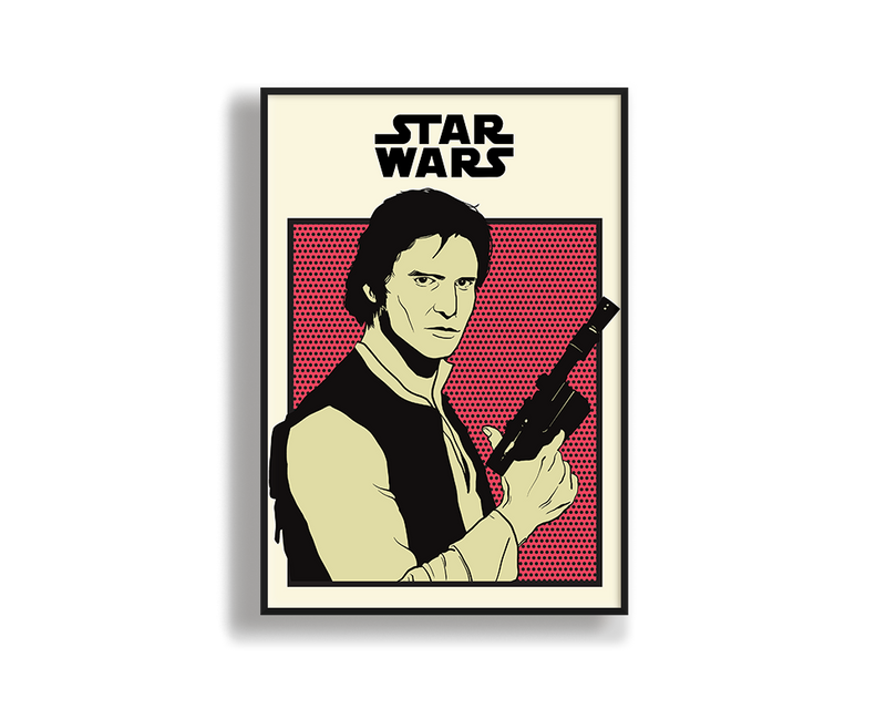 Stencil Han Solo (May The 4th Special)