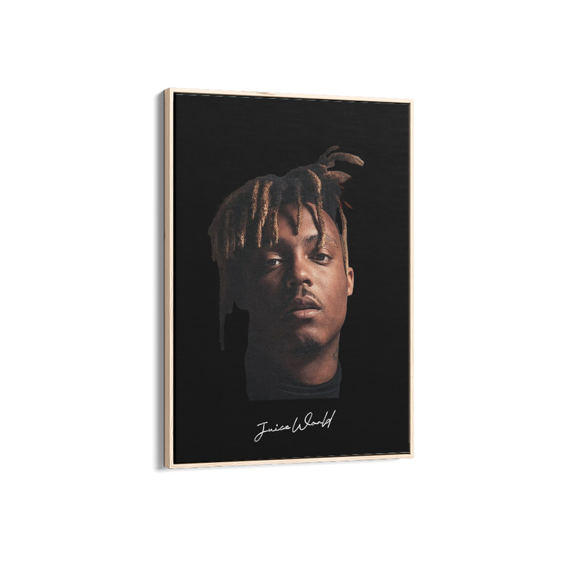 Big Head Retro Juice WRLD Black Portrait