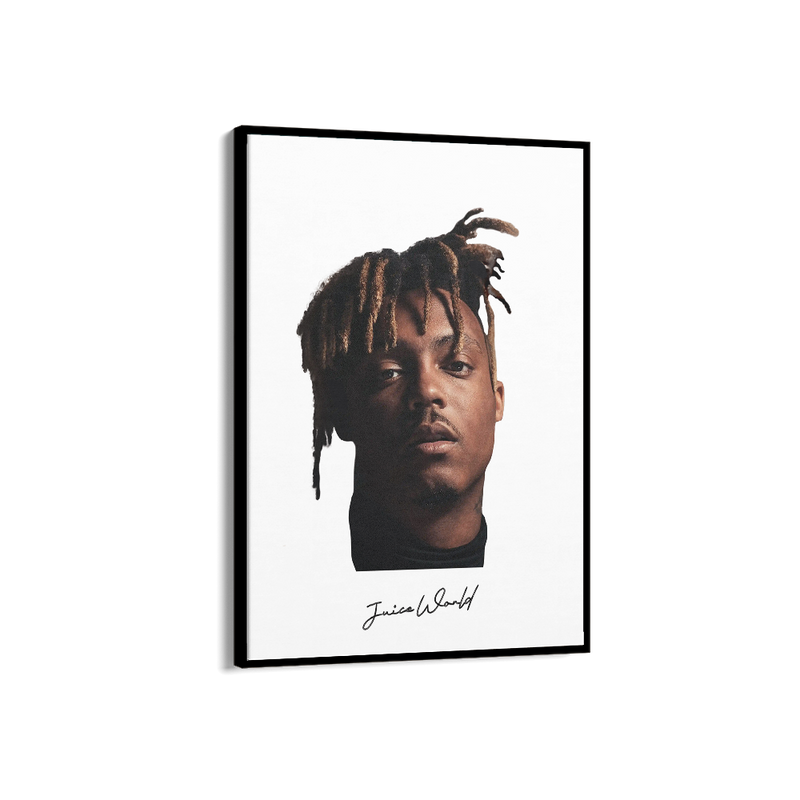 Big Head Retro Juice WRLD White Portrait