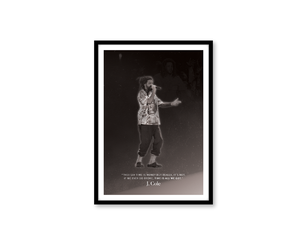 J Cole Portrait