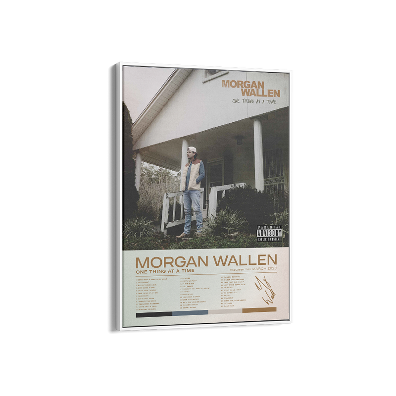 Morgan Wallen album wall art