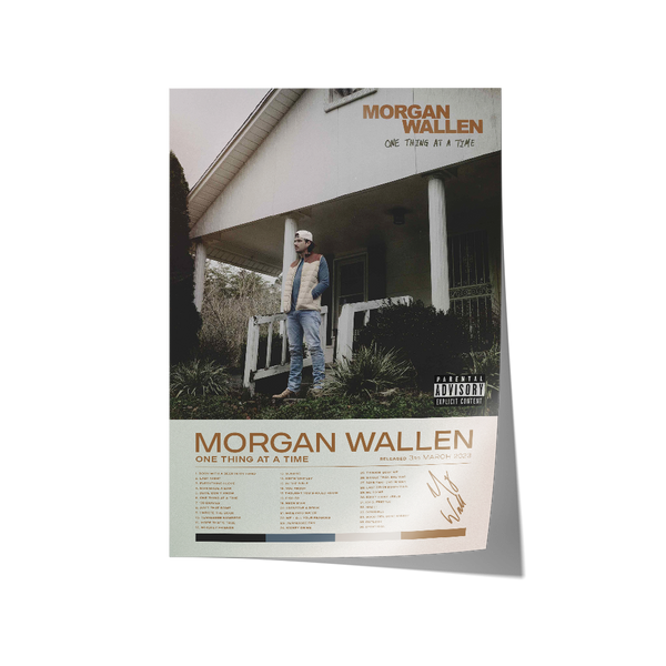 Morgan Wallen album wall art