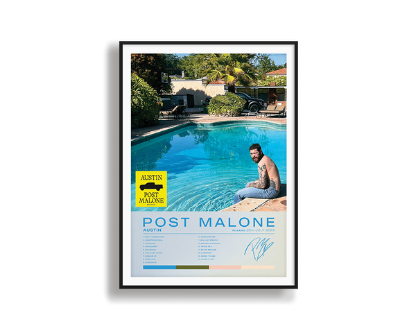 Post Malone Album wall art