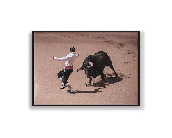 Spain Charging Bull