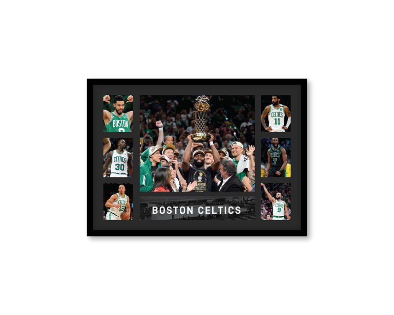 BOSTON CELTICS 2024 CHAMPIONSHIP - Tribute Frame