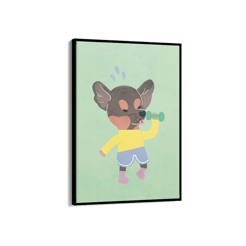 Chihuahua dog kids wall art