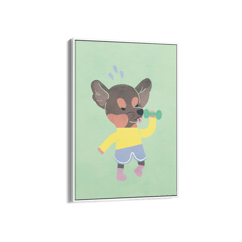 Chihuahua dog kids wall art