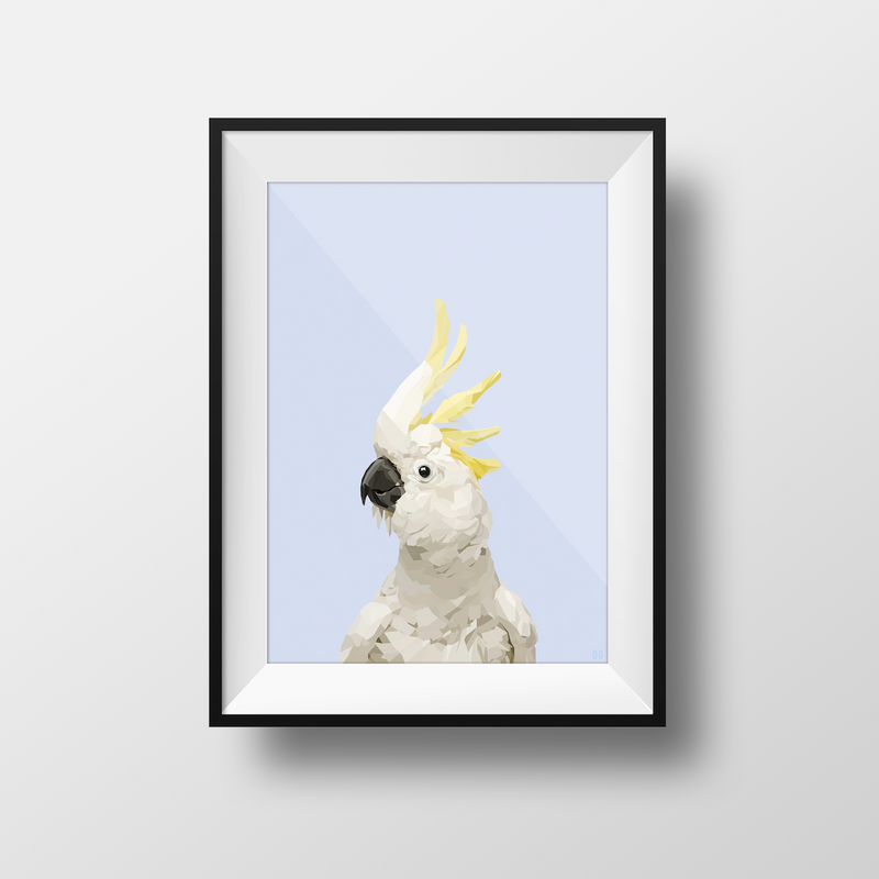 Carl the Cockatoo - DG Designs